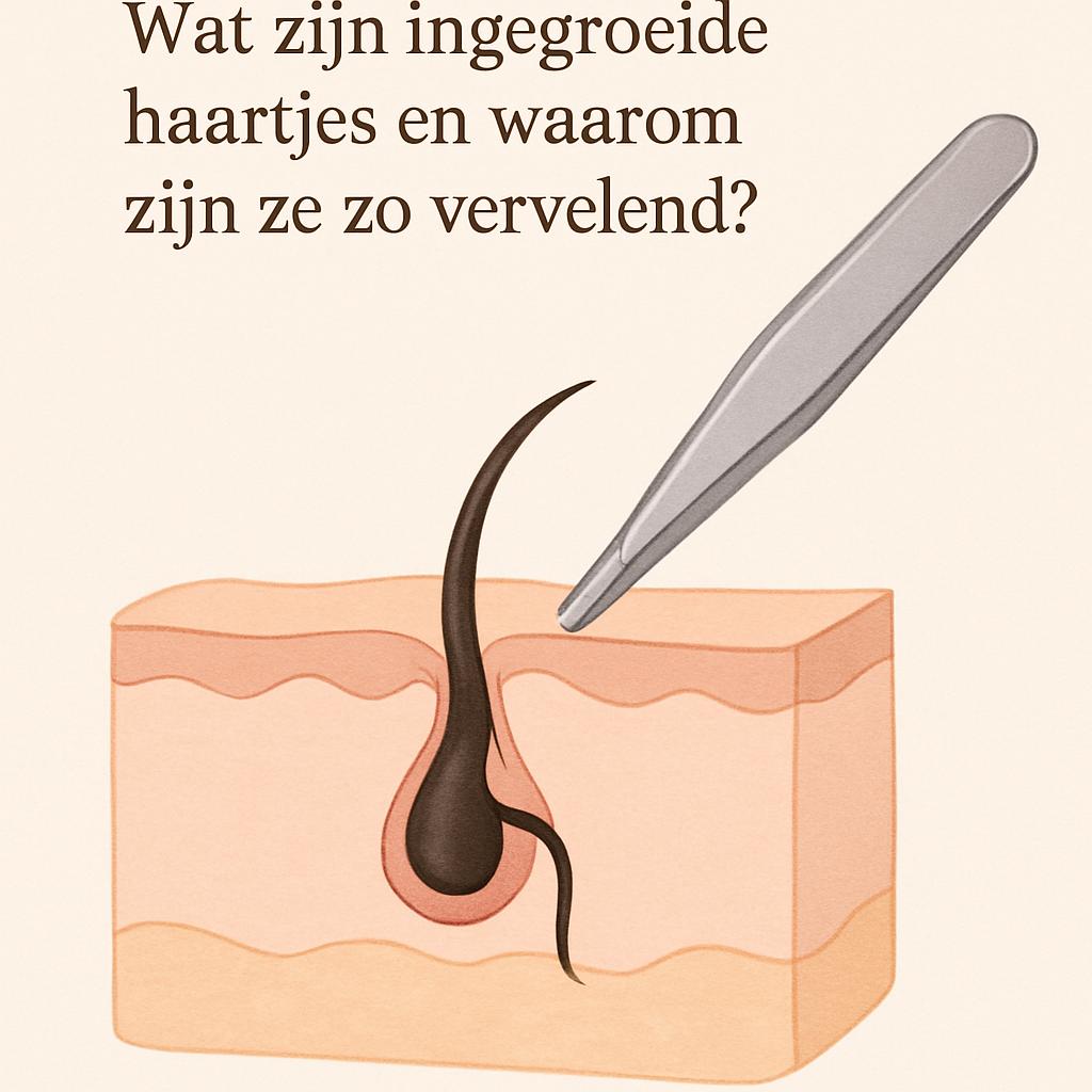 Daarom is de CSN Tweezer ideaal bij ingegroeide haartjes