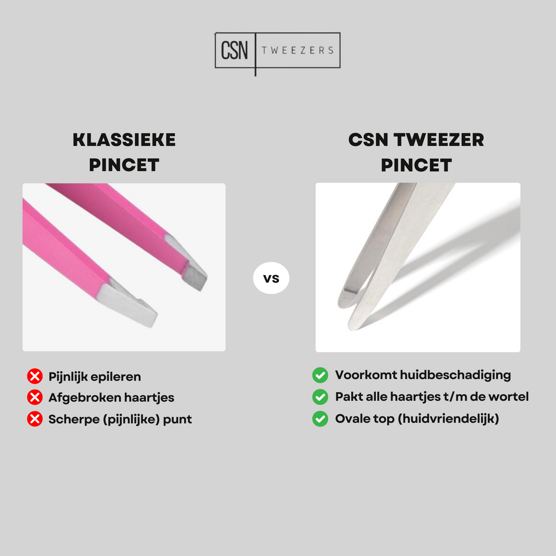 Beste pincet om te epileren? De CSN Tweezer uitgelegd.